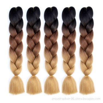 Colorful Vendor Yaki Products Kenya Ultra Extension For Braids Wholesale Ombre Braiding Hair Braid Hair Synthetic